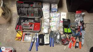 lot 234 image: Large Lot of Electrical Hand Tools, Testers, and Accessories