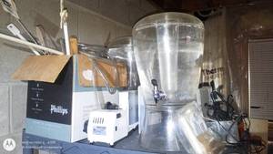 lot 263 image: Group of Clear Beverage Dispensers, Phillips Box, and Drywall Screws