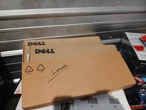 lot 1019 image: Lot of 5 Dell and Lenovo Computer Keyboards in Boxes