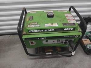 lot 1040 image: Lifan Energy Storm 4000 Portable Generator