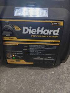 lot 1053 image: DieHard 950 Portable Power Jump Starter