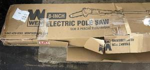 lot 8 image: WEN 8-Inch Electric Pole Saw