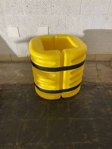 lot 13 image: Yellow Polyethylene Column Protector