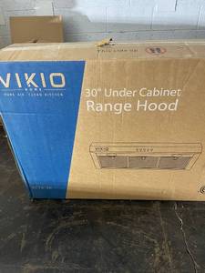 lot 18 image: VIKIO 30 Inch Under Cabinet Range Hood RC10-30 Stainless Steel
