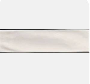 lot 27 image: 20 Square Feet of New Yorker Bright White 7.5x30 cm Wall Tiles