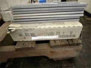 lot 28 image: Box of Brick Grigio 7.6 x 30cm Ceramic Wall Tiles