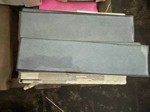 lot 28 image: Box of Brick Grigio 7.6 x 30cm Ceramic Wall Tiles