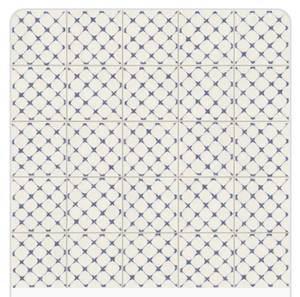 lot 33 image: Daltile Amalfi Costa Mara Ceramic Wall Tile, 8 Boxes, 10x10 cm