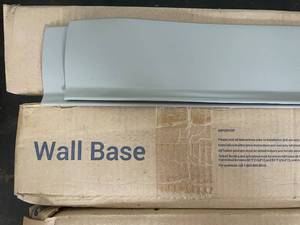lot 53 image: Johnsontite Wall Base Vinyl Trim, 4 Boxes of 16