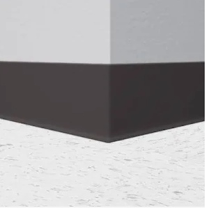 lot 56 image: 3 Tarkett Colormatch Wall Base Rolls 4 in x 120 ft Fudge