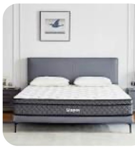 lot 164 image: Uapev 10 Inch Full Size Hybrid Mattress