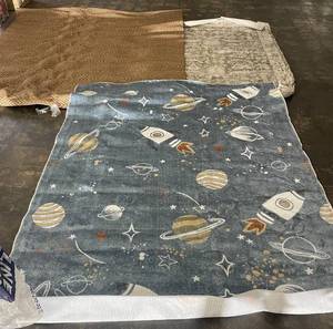 lot 169 image: Set of 3 Area Rugs Assorted Patterns and Sizes