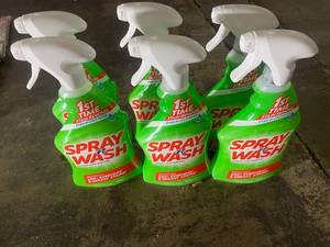 lot 194 image: Lot of 6 Spray n Wash Laundry Stain Remover 22oz Bottles