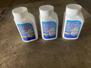 lot 196 image: Set of 3 Pipeline Dredging Agent Bottles 350ml Each