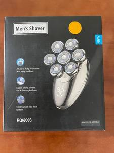 lot 206 image: Mens RQ6900S Electric Shaver with 5 Floating Heads and LED Display