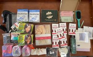 lot 214 image: Large Lot of Hair Care and Styling Products and Accessories