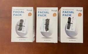 lot 216 image: Lot of 3 Hoygi Facial Pack Pore Tightening & Lifting Kits