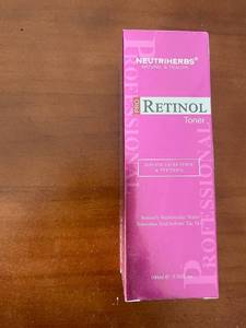 lot 266 image: Neutriherbs Pro Retinol Toner 100ml Unopened