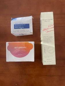 lot 272 image: Set of 3 Body and Skincare Products Including Night Cream and Toner