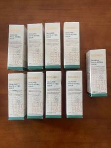 lot 277 image: Lot of 9 Biossance Squalane  Phyto-Retinol Serum 30ml Bottles Sealed