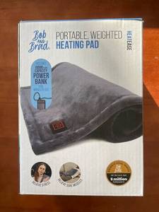 lot 323 image: Portable Weighted Heating Pad with Power Bank