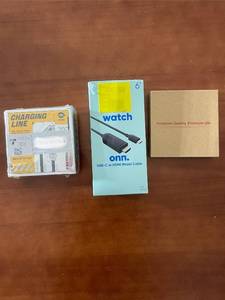 lot 364 image: Lot of 3 USB-C and Multi-Device Charging Cables and Adapter