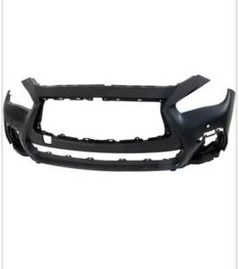 lot 458 image: Aftermarket Front Bumper Cover for Infiniti Q50 2018-2022
