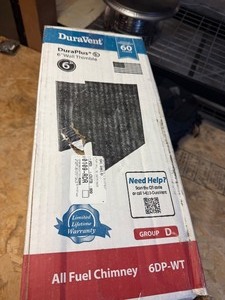 lot 11 image: DuraVent DuraPlus 6 wall thimble