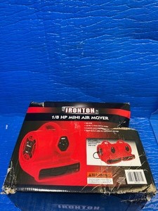 lot 13 image: IRONTON 18HP MINI AIR MOVER BRAND NEW damaged box never opened