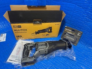 lot 38 image: Klutch Reciprocating Saw w20v Lithium Battery -4.0Ah