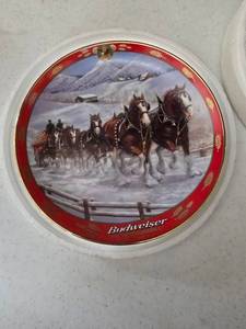 lot 35 image: Budweiser Plate collector