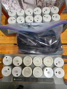 lot 25 image: Rechargeables candles with remote