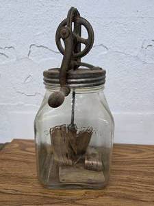 lot 18 image: Vintage butter churn