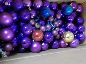 lot 11 image: Xmas Ornaments...