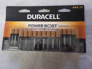 Duracell 24 AAA Batteries...