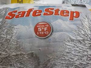 lot 18 image: 2 Bags Safe Step 50 lbs. each Rock ...