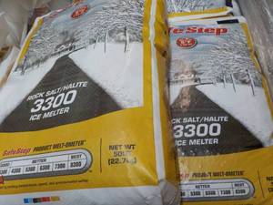 lot 20 image: 2 Bags Safe Step 50 lbs. each Rock ...