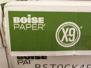 lot 30 image: Boise 5000 Sheets 8.5 x 11 White C...