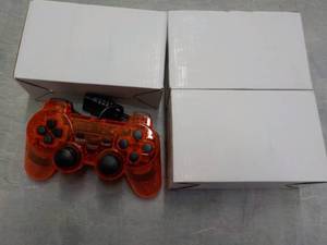 lot 92 image: 4 Playstation 2 Wired Controllers...