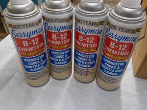 lot 100 image: 4 Berryman B-12 Chemtool Carburetor...