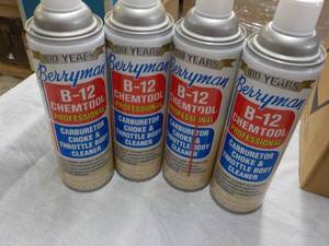 lot 101 image: 4 Berryman B-12 Chemtool Carburetor...