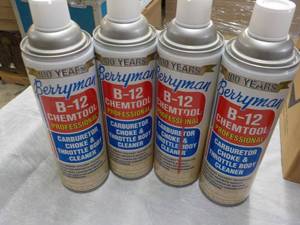 lot 103 image: 4 Berryman B-12 Chemtool Carburetor...