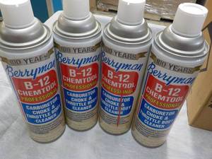 lot 104 image: 4 Berryman B-12 Chemtool Carburetor...