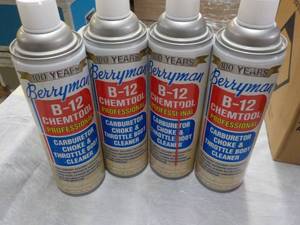 lot 106 image: 4 Berryman B-12 Chemtool Carburetor...