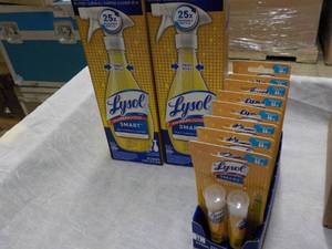 lot 108 image: Lysol Smart 2 Spray Bottles and 16 ...