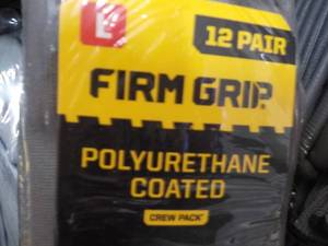 lot 116 image: 2 Firm Grip 12 pair each Polyuretha...