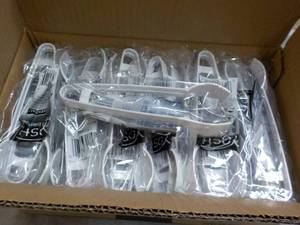 lot 177 image: Case of 48 White Plastic Yoshi 7 T...