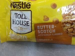 lot 186 image: 5 Bags Nestle Butterscotch Morsels ...