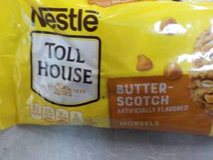 lot 188 image: 5 Bags Nestle Butterscotch Morsels ...
