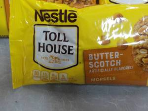 lot 190 image: 5 Bags Nestle Butterscotch Morsels ...